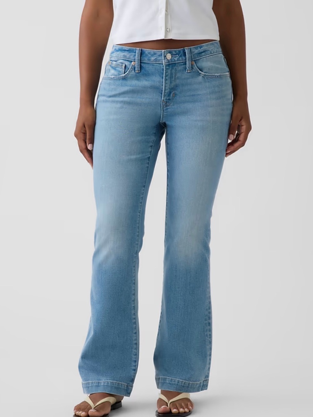 GAP Low Rise Curvy Long & Lean